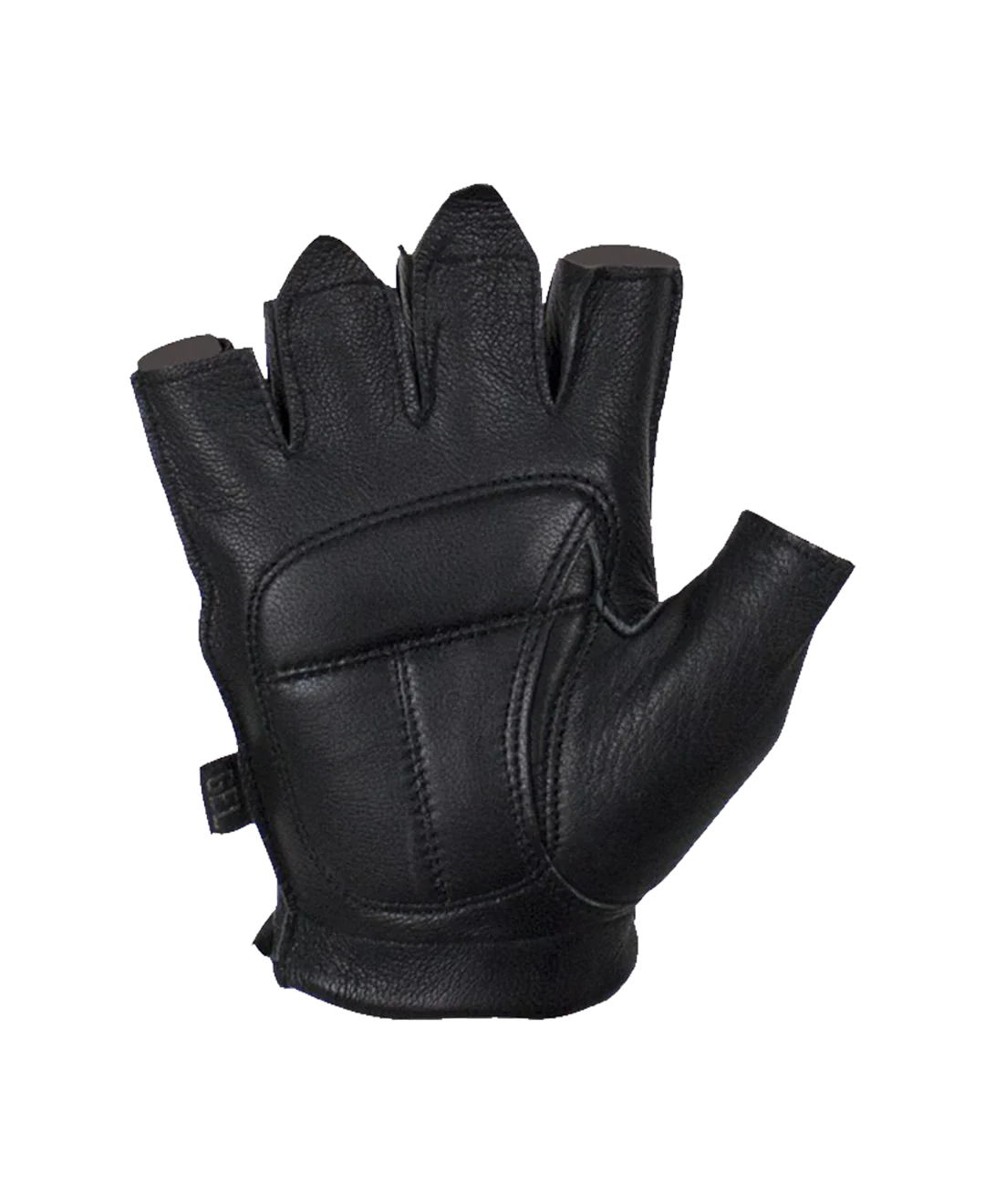 Fingerless Gel Palm Deerskin Gloves