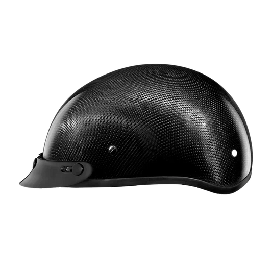 D.O.T. Skull Cap- Grey Carbon Fiber
