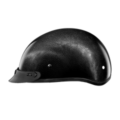 D.O.T. Skull Cap- Grey Carbon Fiber