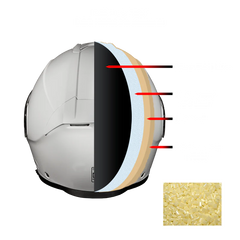 Daytona Glide Modular Motorcycle Helmet - DOT Approved, Bluetooth Ready, Dual Visor, Men/Women/Youth