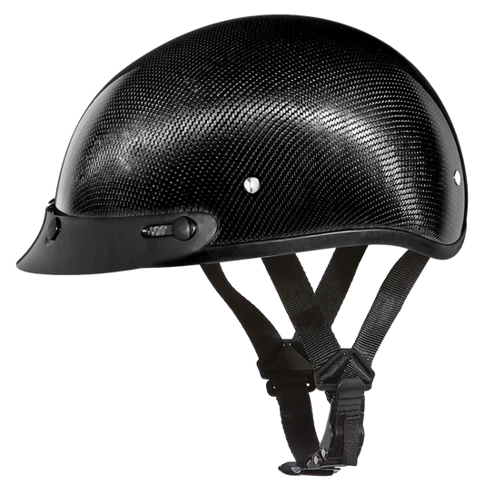 D.O.T. Skull Cap- Grey Carbon Fiber