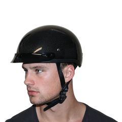 D.O.T. Skull Cap- Grey Carbon Fiber