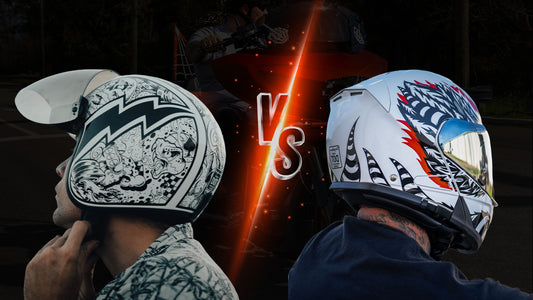 Full-Face vs. Open-Face Helmets: Pros and Cons
