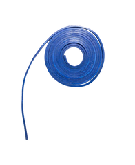 6' Feet Blue Leather Laces 