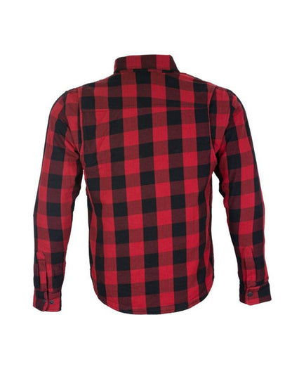 Mens Plaided Flannel Shirt 100 % Cotton, Comfortable Fit, Sleak Design, Quilted Inner Lining