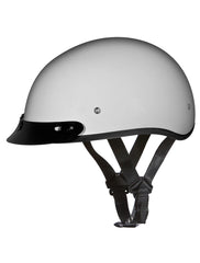 DOT Approved Daytona Skull Cap Half Shell Motorcycle Helmet - Beanie Style for Motorcycles, Cruisers, Scooters, and Mopeds