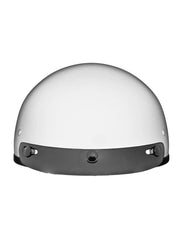 DOT Approved Daytona Skull Cap Half Shell Motorcycle Helmet - Beanie Style for Motorcycles, Cruisers, Scooters, and Mopeds - Pearl White