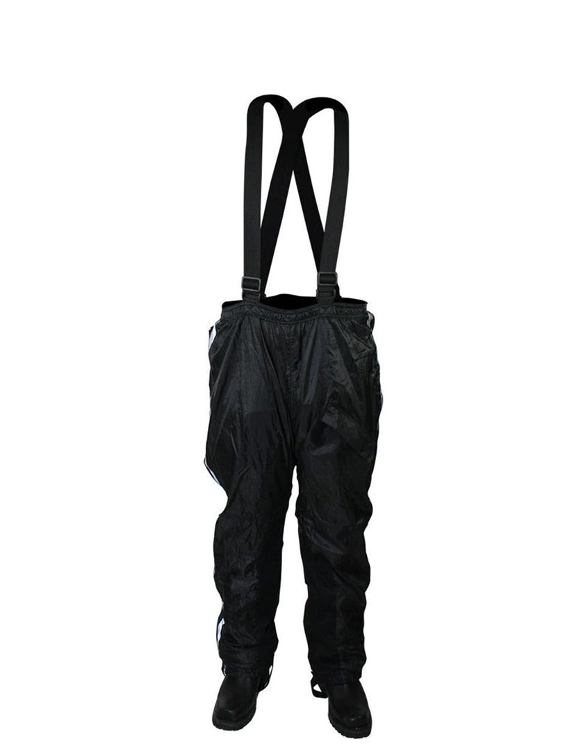 Black Two-Piece Rain Suit  - Best Rain Suit For Bikers