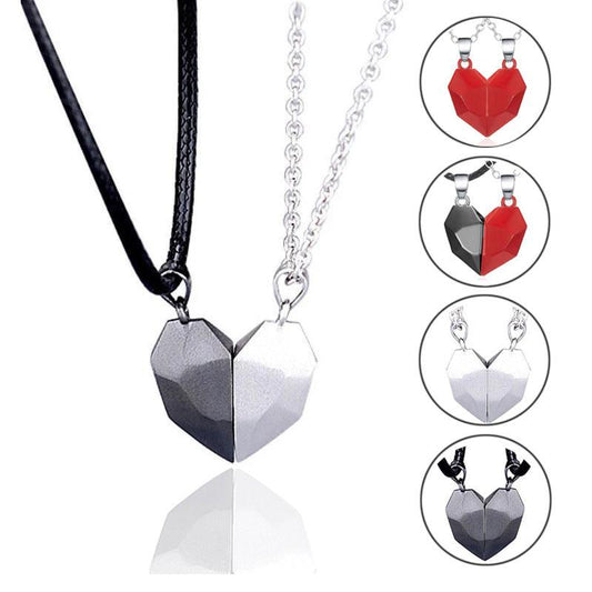 magnetic heart necklace