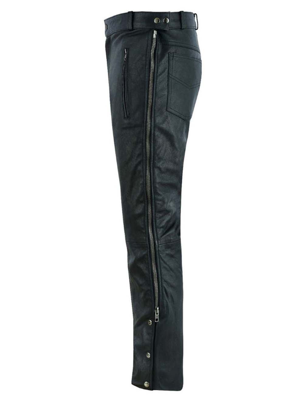 Leather Pants For Men With Zipper