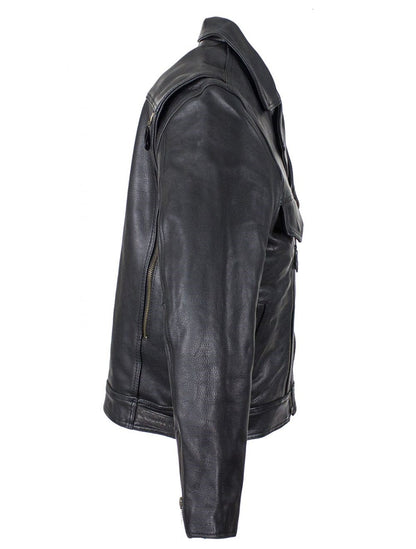 Mens Racer Jacket With Cuffs