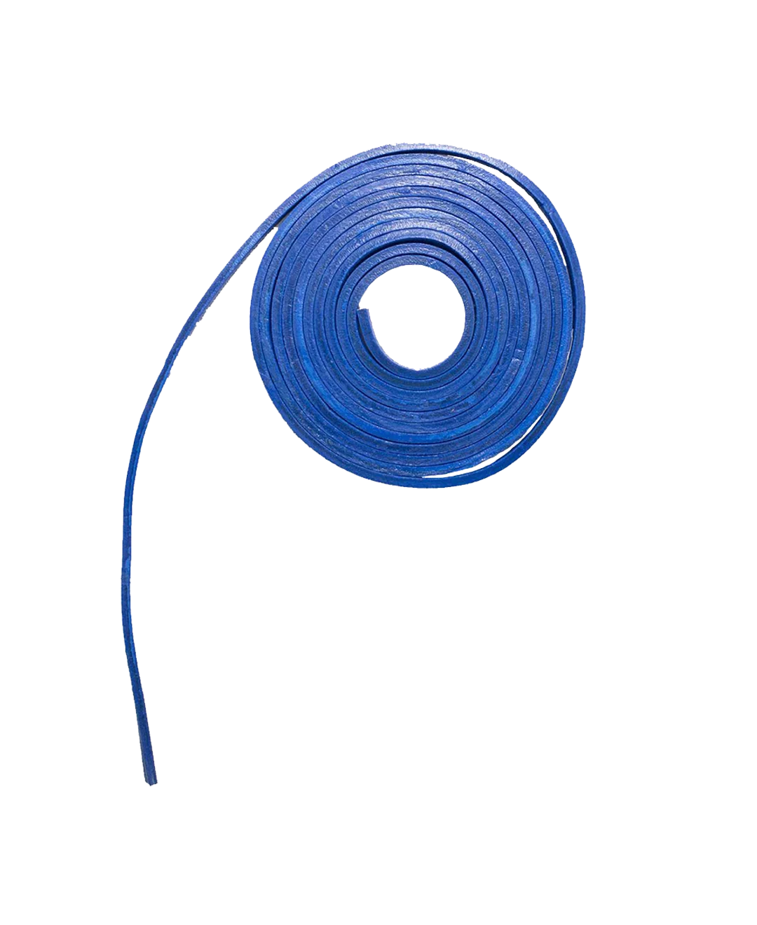 Premium Blue Leather Laces – 6 Feet Long for Crafts and Boots