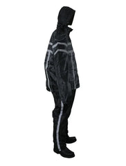 Black Two-Piece Rain Suit  - Best Rain Suit For Bikers