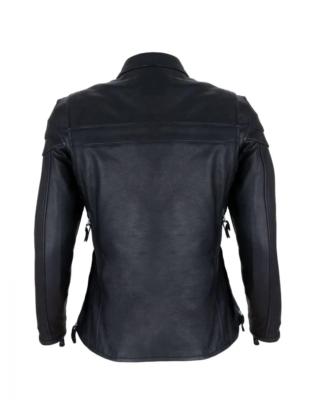 Back view showing classic style and full leather
panel