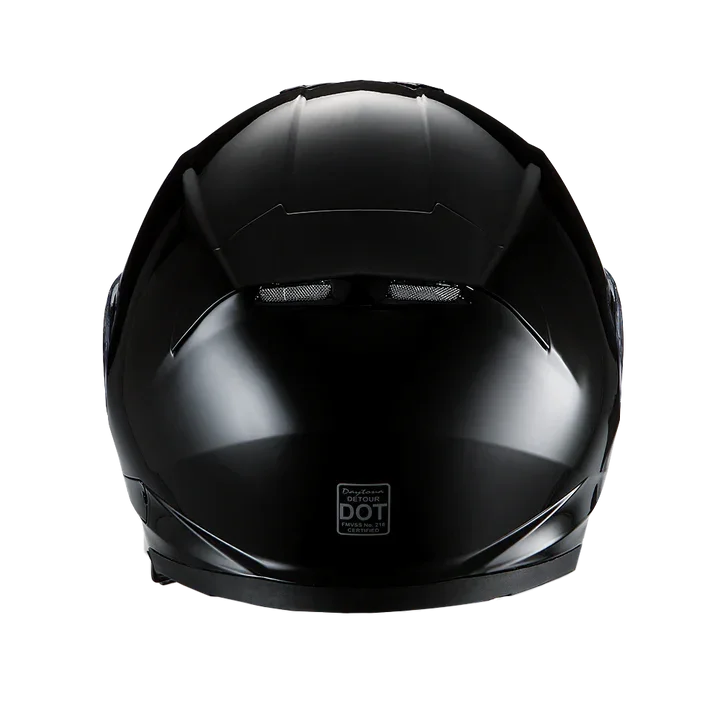 Daytona Detour Full Face Motorcycle Helmet
Back View – Wide Wing Store
