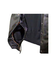 Close Up Concealed Gun Pocket Women’s Leather Vest