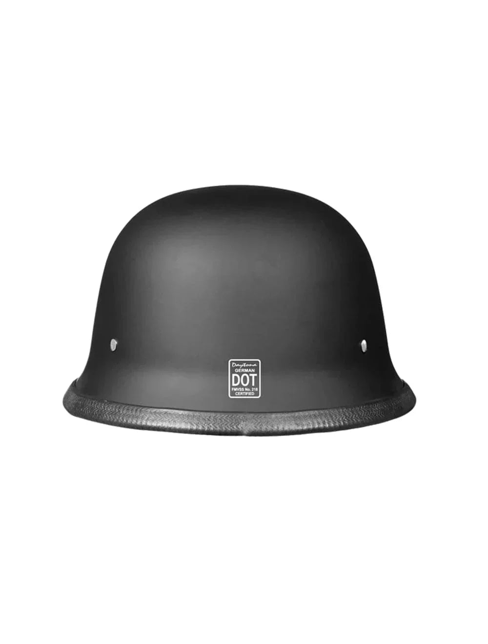 Inner cutaway of German Motorcycle Helmet showing safety layers and EPS liner