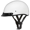 DOT Approved Daytona Skull Cap Half Shell Motorcycle Helmet - Beanie Style for Motorcycles, Cruisers, Scooters, and Mopeds