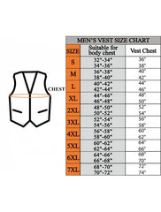 Mens Black Denim Biker Vest With Leather Trims & Front Zipper
