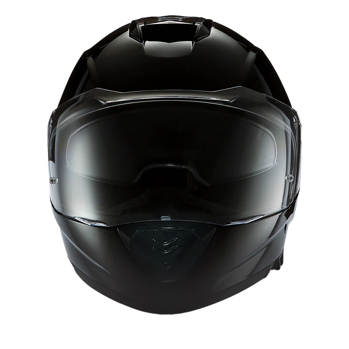 Daytona Detour Hi Gloss Black Full Face Motorcycle Helmet