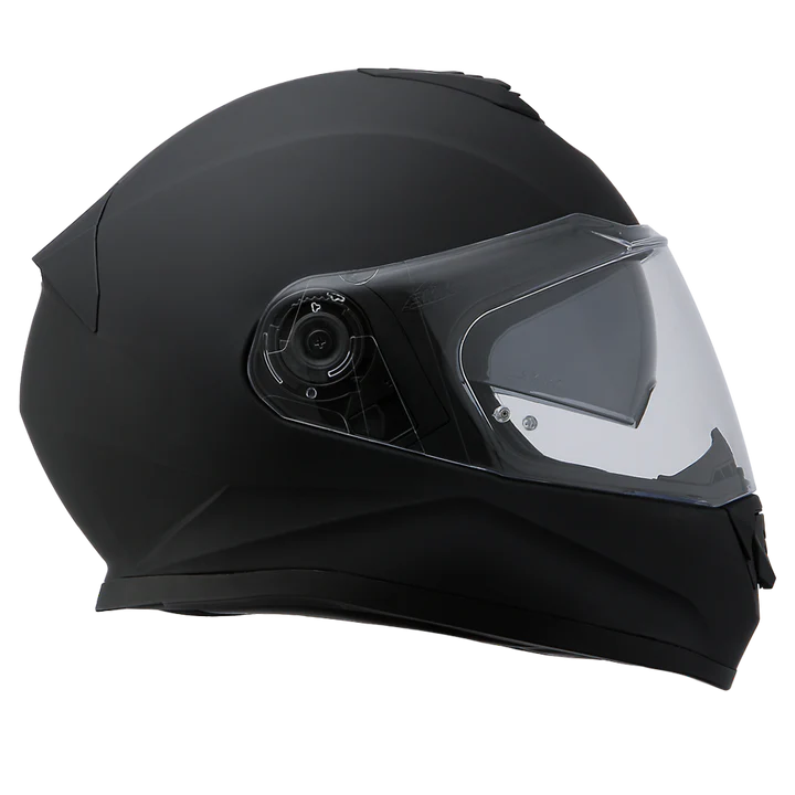 Black Daytona Detour Full Face Motorcycle Helmet