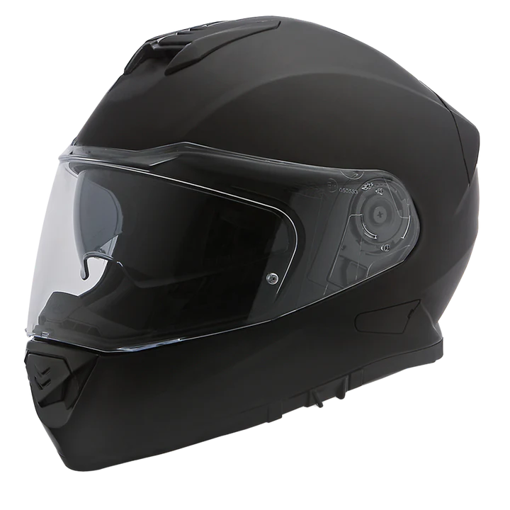 Black Daytona Detour Full Face Motorcycle Helmet