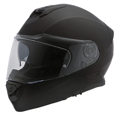 Black Daytona Detour Full Face Motorcycle Helmet