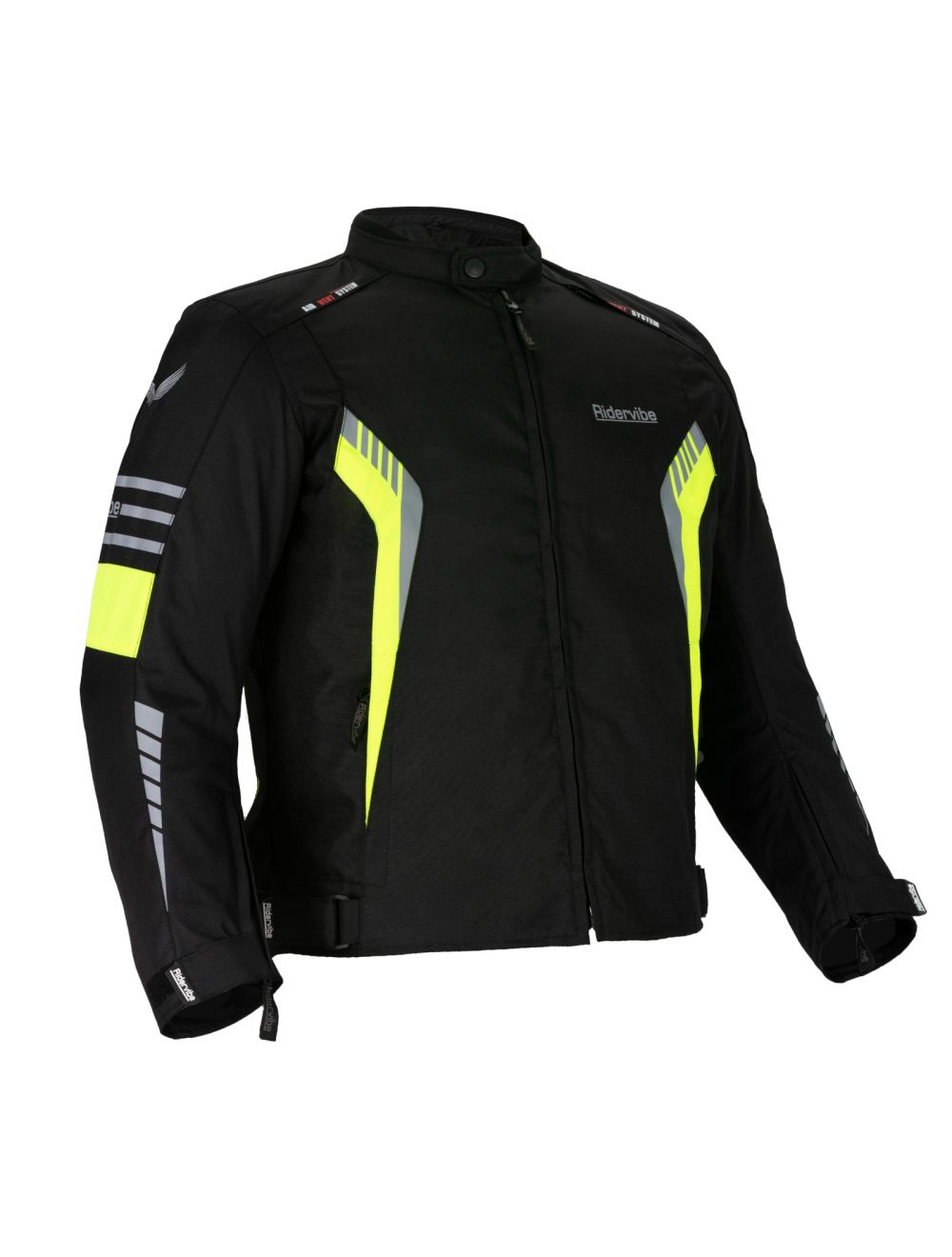 Neon & Black CE Armored Waterproof Motorcycle Jacket