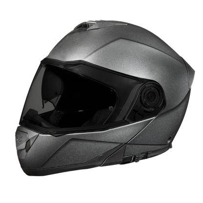 Daytona Glide Modular Bluetooth Ready Grey Metallic Helmet