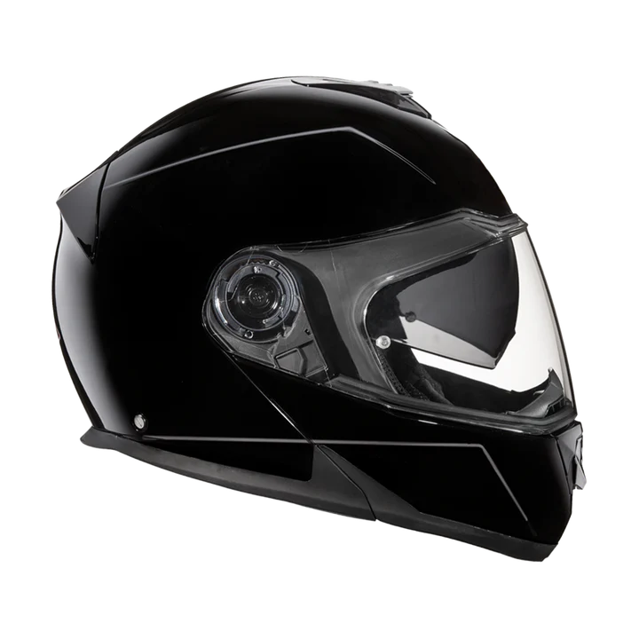 Daytona Glide Modular DOT Approved Bluetooth - Hi-Gloss Black Helmet