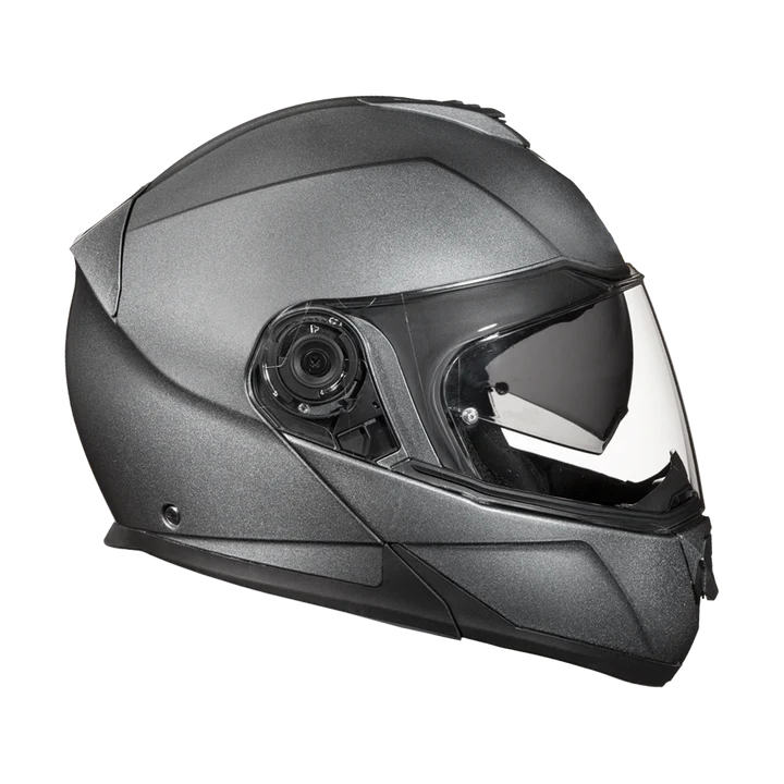 Daytona Glide Modular Bluetooth Ready Grey Metallic Helmet