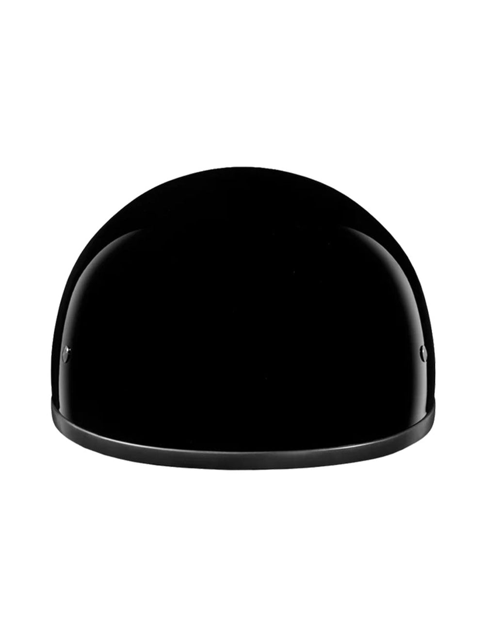 DOT Approved Daytona Skull Cap Half Shell Motorcycle Helmet - Beanie Style for Motorcycles, Cruisers, Scooters, and Mopeds W/O Visor- Hi-Gloss Black